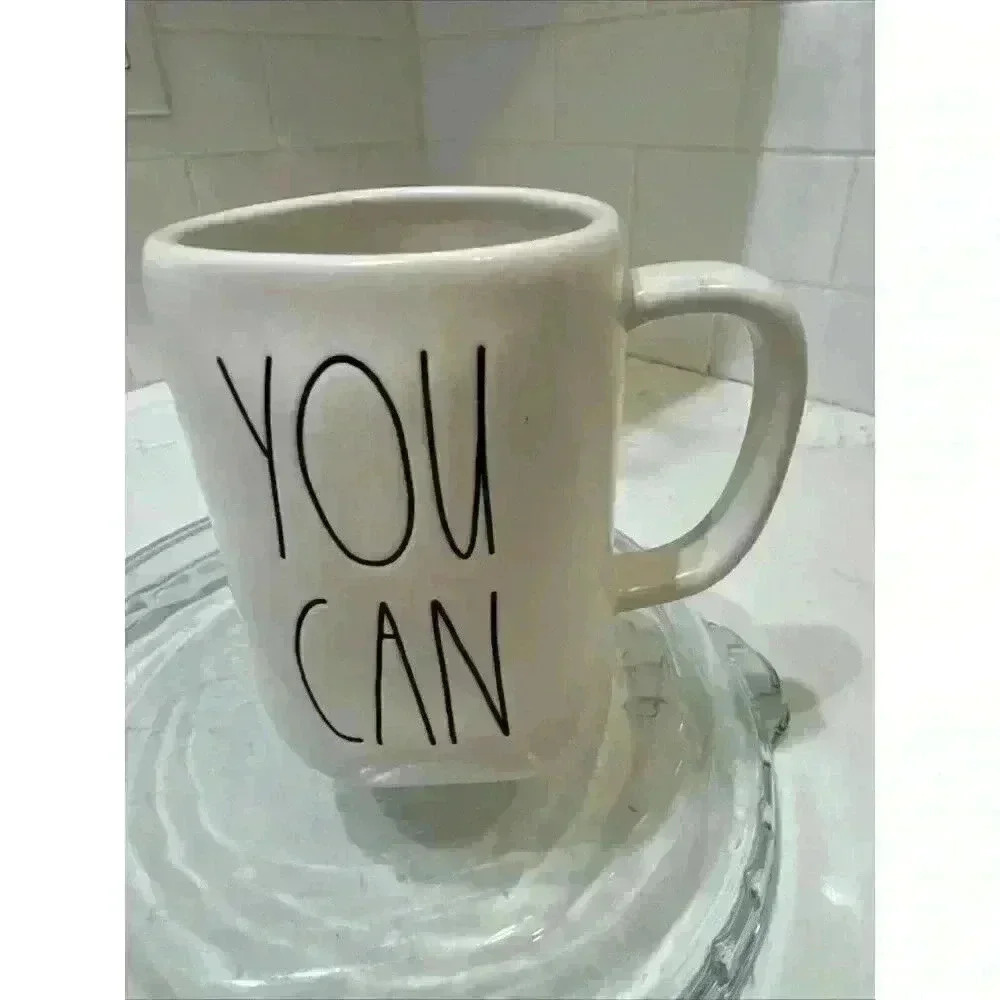 Rae Dunn, Magenta, 20 oz Capacity Collector's Mug "You Can"!! - Picture 10 of 13